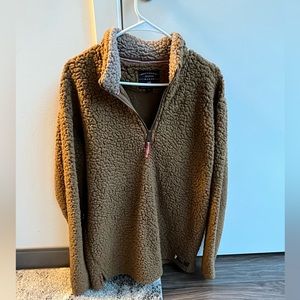 Southern Marsh Appalachian Pile Sherpa pullover size Medium